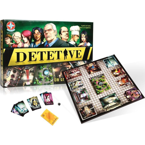 Kit Jogos De Tabuleiro Detetive Estrela E War 2 Grow em Promoção na  Americanas