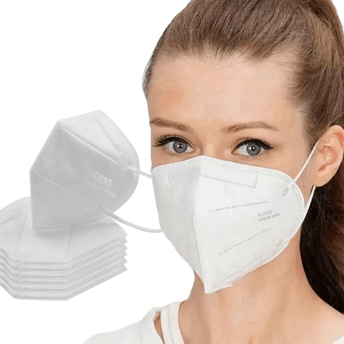 Kit 20 Máscara De Proteção Hospitalar KN95 Com Clip Nasal Menor preço em Kit 20 Máscara De Proteção Hospitalar KN95 Com Clip Nasal