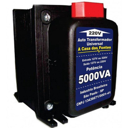 Auto Transformador 5000Va 110 Para 220 E/Ou 220 Para 110 é boa?