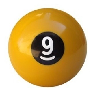 Bola Numerada C/ Faixa 38mm Bilhar Snooker/ Sinuca/ Pebolim