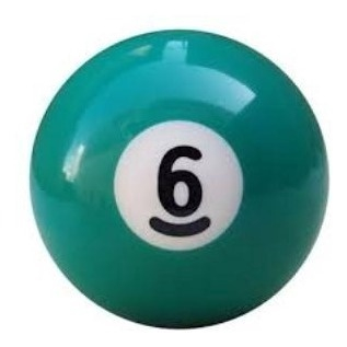 Bola Avulsa Nacional Para Sinuca Bilhar Snooker 50mm Nº 9