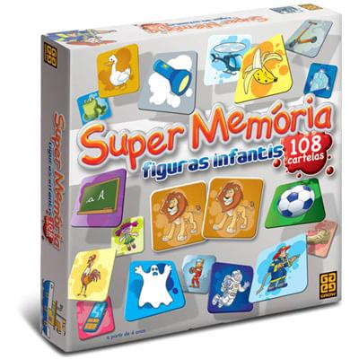 Jogo Super Memória Dinossauros 108 Cartas Brinquedo Infantil