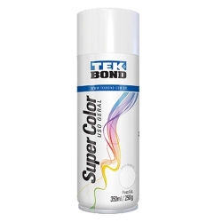 Tinta Spray Tekbond Uso Geral Branco Brilhante 350ml Menor preço em Tinta Spray Tekbond Uso Geral Branco Brilhante 350ml