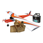 Aeromodelo Treinador Telemaster Completo Controle 6 Ch Kit 5