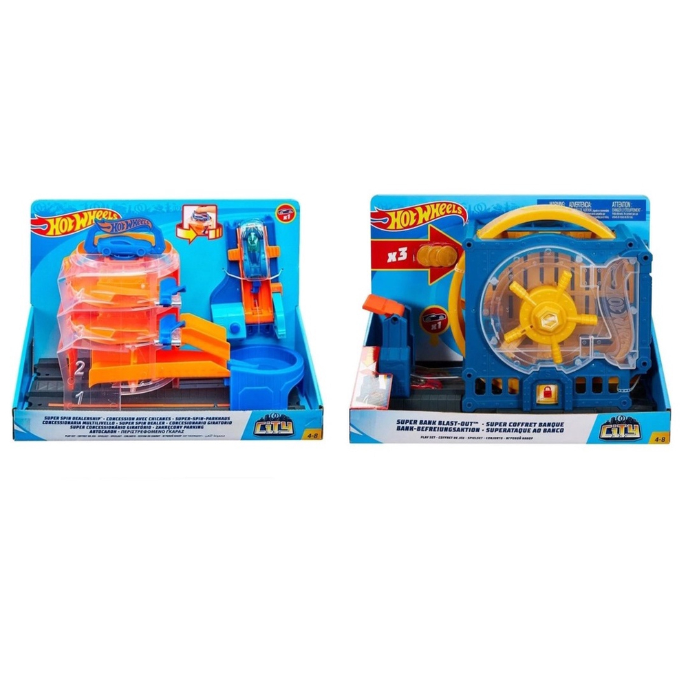 Hot Wheels City Super Bank Blast-Out 