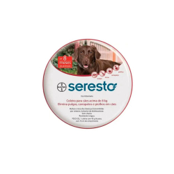 Coleira Seresto 45 grs Antipulgas Para Cães acima de 8kg Menor preço em Coleira Seresto 45 grs Antipulgas Para Cães acima de 8kg