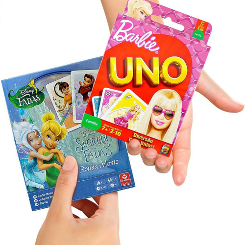 Jogo Uno Barbie - Copag - MP Brinquedos