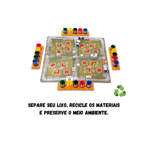 Jogo Educativo Cidade Limpa - ENGENHA KIDS - Produtos e acessórios para bebê