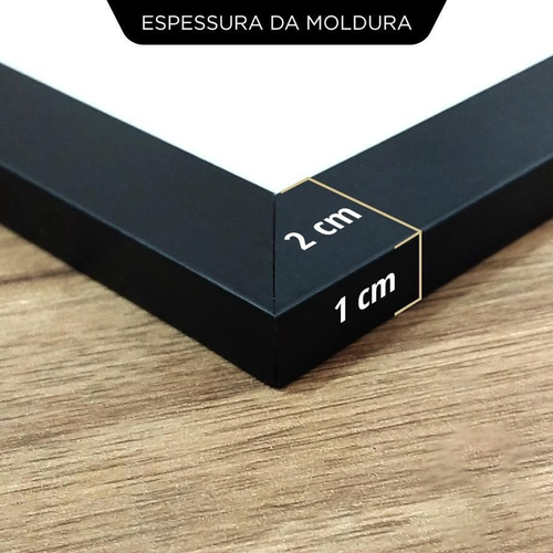 Quadros Decorativos Tigre e Palavras Significados Kit 2 peças 30x40cmFrases  e significado