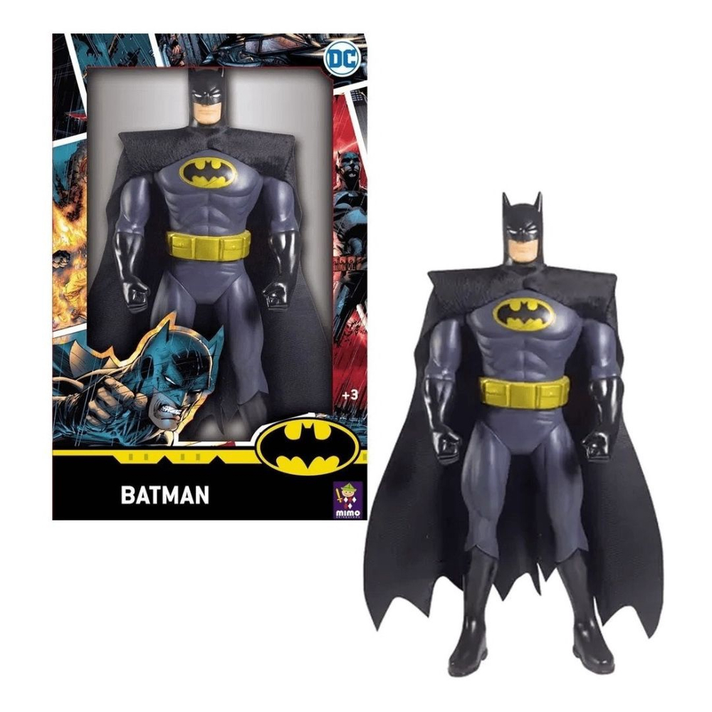 Boneco Articulado 45 Cm Batman 80 Years - Dc Comics - Mimo no Shoptime