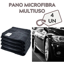 Kit 4 Toalha Microfibra Preto Automotivo Lavagem Anti Risco é boa?