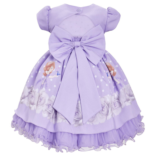 Vestido Temático Princesa Sofia A Tam.PP (1 Ano) - PopKids - Vestido  Infantil - Magazine Luiza