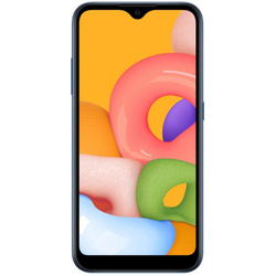 Seminovo: Samsung Galaxy A01 32GB Azul Vitrine Menor preço em Seminovo: Samsung Galaxy A01 32GB Azul Vitrine