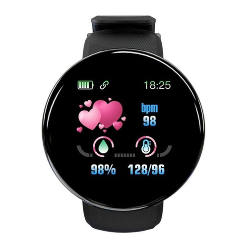 smartwatch redondo feminino