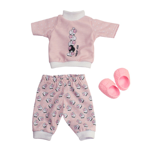 Kit Roupa de Boneca Baby Alive e Little Mommy Pijama Ovelhinha Rosa Laço de  Fita em Promoção na Americanas