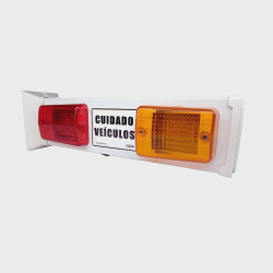Sinalizador de veicular Garagem Entrada e Saída de Veículos Led - Bivolt LED12 Menor preço em Sinalizador de veicular Garagem Entrada e Saída de Veículos Led - Bivolt LED12