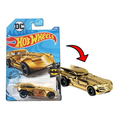 Carrinho Hot Wheels - Batmobile - Batman DC - 1:64 - Mattel