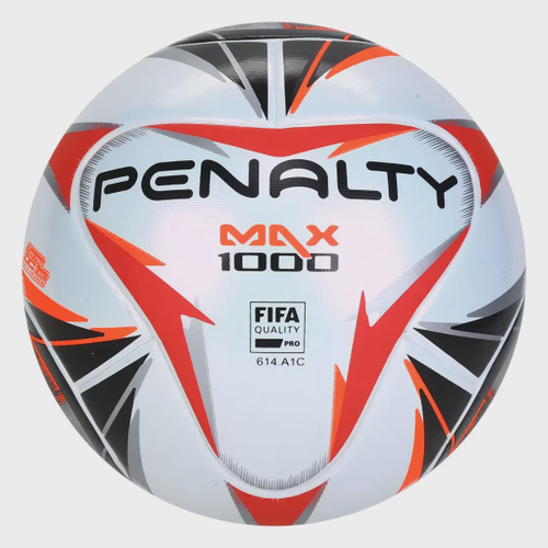 Bola Futsal Penalty Max 1000 X 541591 Branco/Preto/Laranja em Promoção na  Americanas