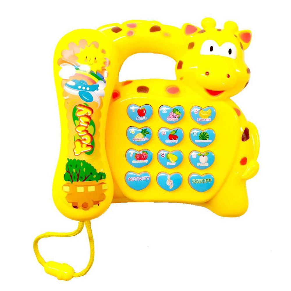 TECLADO PIANO GIRAFA MUSICAL INFANTIL SOM DE ANIMAIS 24 TECLAS BEBE BABY  BRINQUEDO com o Melhor Preço é no Zoom