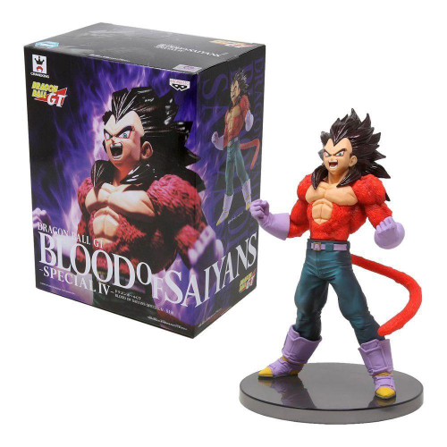 Figura Dragon Ball Gt Vegeta Super Sayajin 4 Bandai - Mister Braga  Colecionáveis - Miniaturas para Coleções