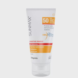 Protetor Solar Sunmax Sensitive Fps50 Pele Sensível 160ml Menor preço em Protetor Solar Sunmax Sensitive Fps50 Pele Sensível 160ml