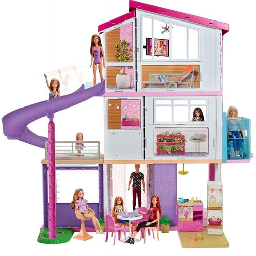 Casa de Boneca Mega Casa dos Sonhos Barbie Mattel na Americanas