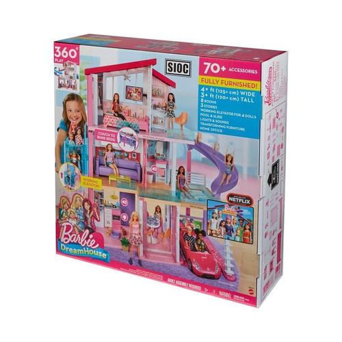 Barbie Mega Casa Dos Sonhos - Mattel Ffy84 Gnh53 - Star Brink