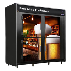 Cervejeira Industrial 4 Portas 1800 Litros 30 Caixas De Cerveja 220V Monofásica - RF055 Plus Frilux Menor preço em Cervejeira Industrial 4 Portas 1800 Litros 30 Caixas De Cerveja 220V Monofásica - RF055 Plus Frilux