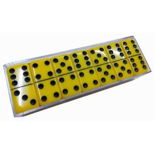 Jogo Domino Profissional Com Estojo 28 Peças LUADO28PR – Paraiso