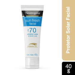Protetor Solar Neutrogena Sun Fresh Facial fps 70 40g Menor preço em Protetor Solar Neutrogena Sun Fresh Facial fps 70 40g