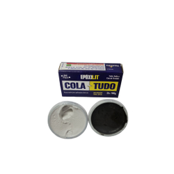 Cola Resistente Água Veda Tudo Massa Epóxi 100g Embaixo D'agua Reparos Caixa Polietileno Fibra é boa?