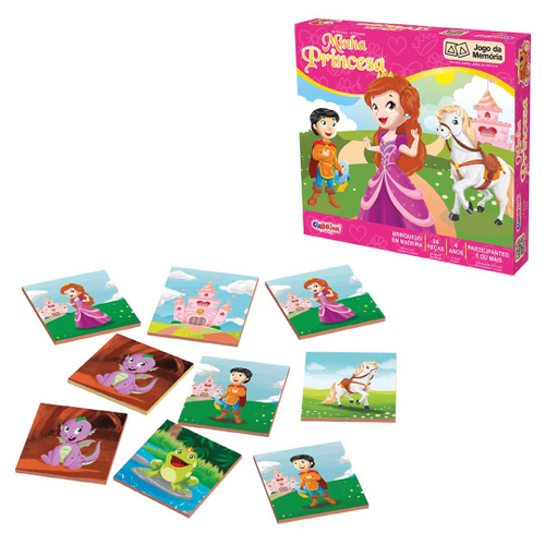 Jogo Memória Disney Princesa Sofia