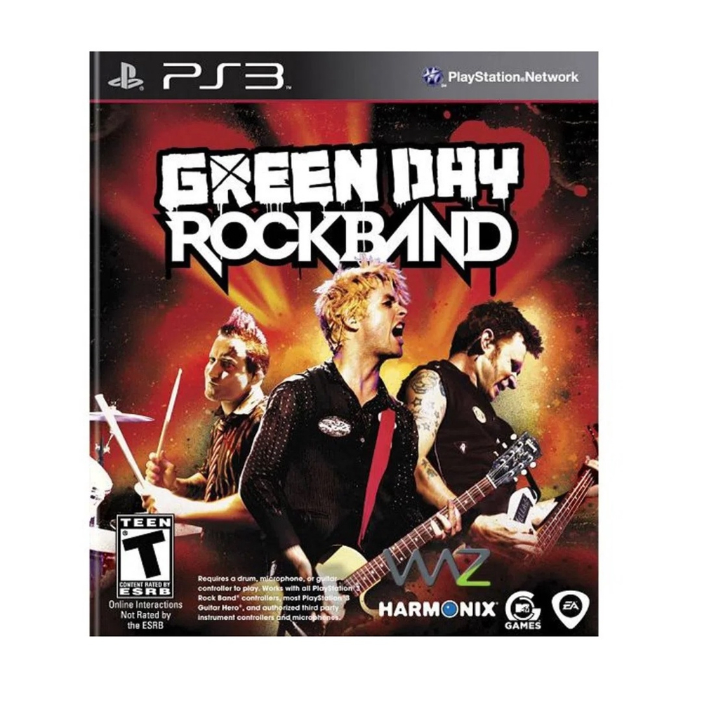 PlayStation 3 popular Rockband Guitar