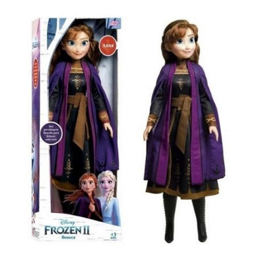 Boneca Gigante Disney Frozen Anna 75cm.