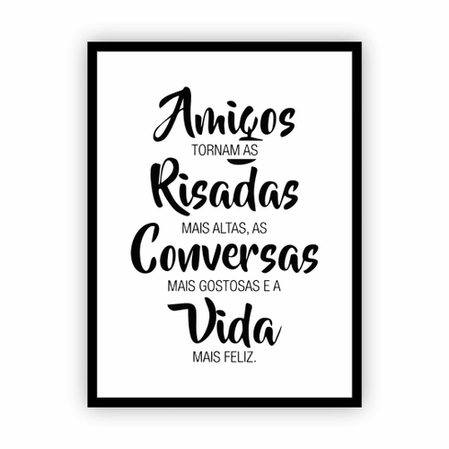 Quadro decorativo quarto infantil frase ingles A3