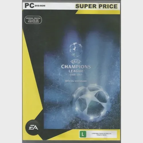 Game - Pc Rom Jogo Uefa Champions League 2006-2007- Futebol em Promoção na  Americanas