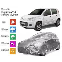 Capa Para Cobrir Carro fiat novo uno Com Forro impermeável é boa?