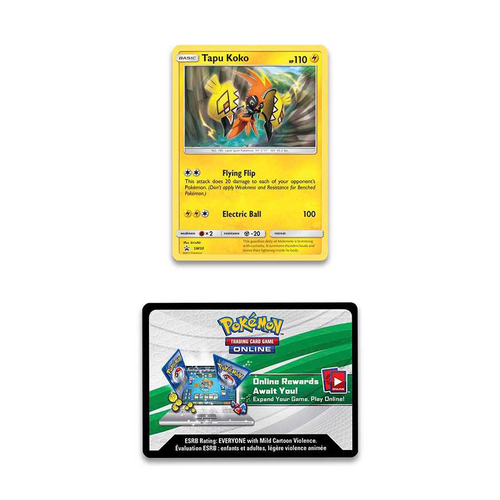 Box de Cartas - Pokémon - Tapu Koko - Miniatura - 37 Cartas - Copag em  Promoção na Americanas