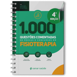 1.000 Questões Fisioterapia 2021 - 4 Ed. - Fonseca/Oliveira Menor preço em 1.000 Questões Fisioterapia 2021 - 4 Ed. - Fonseca/Oliveira