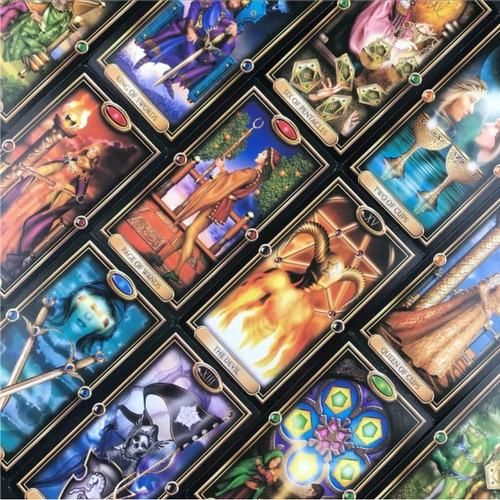 Baralho O Tarot Dourado Oráculo Deck 24 Cartas na Americanas Empresas