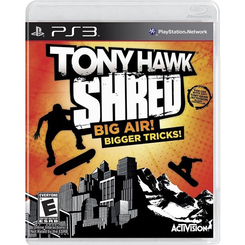 Jogo PS3 tony hawk shred (requer prancha pra jogar ) em Promoção na  Americanas