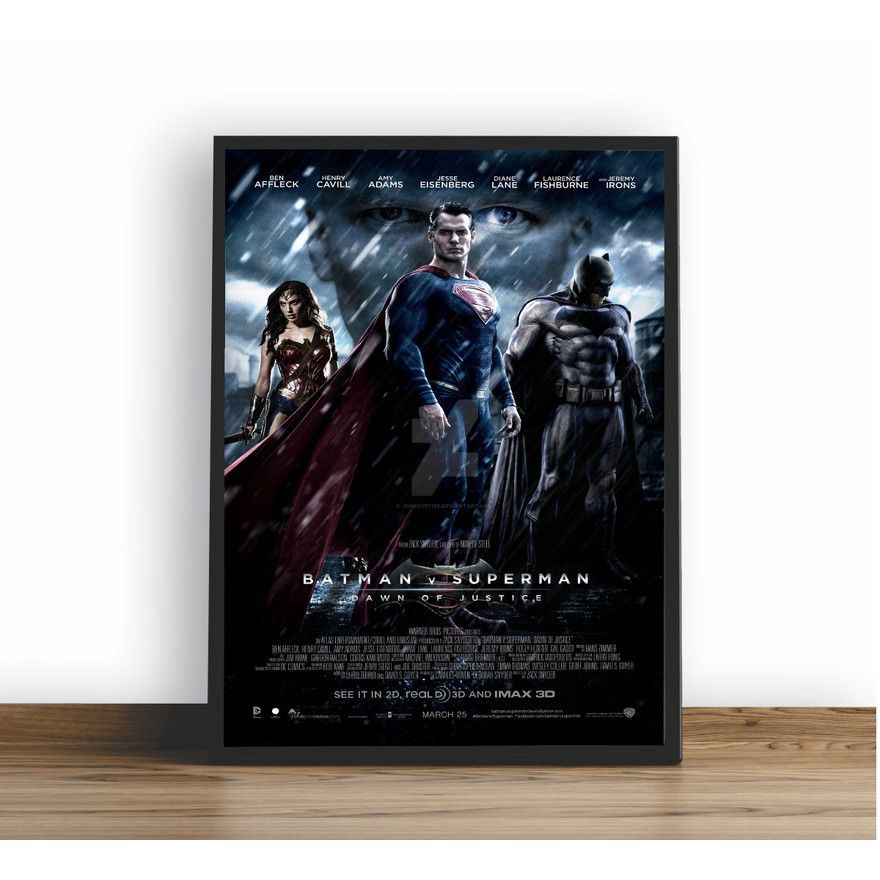 Quadro Decorativo Poste Batman Vs Superman Apocalipse em Promoção na  Americanas