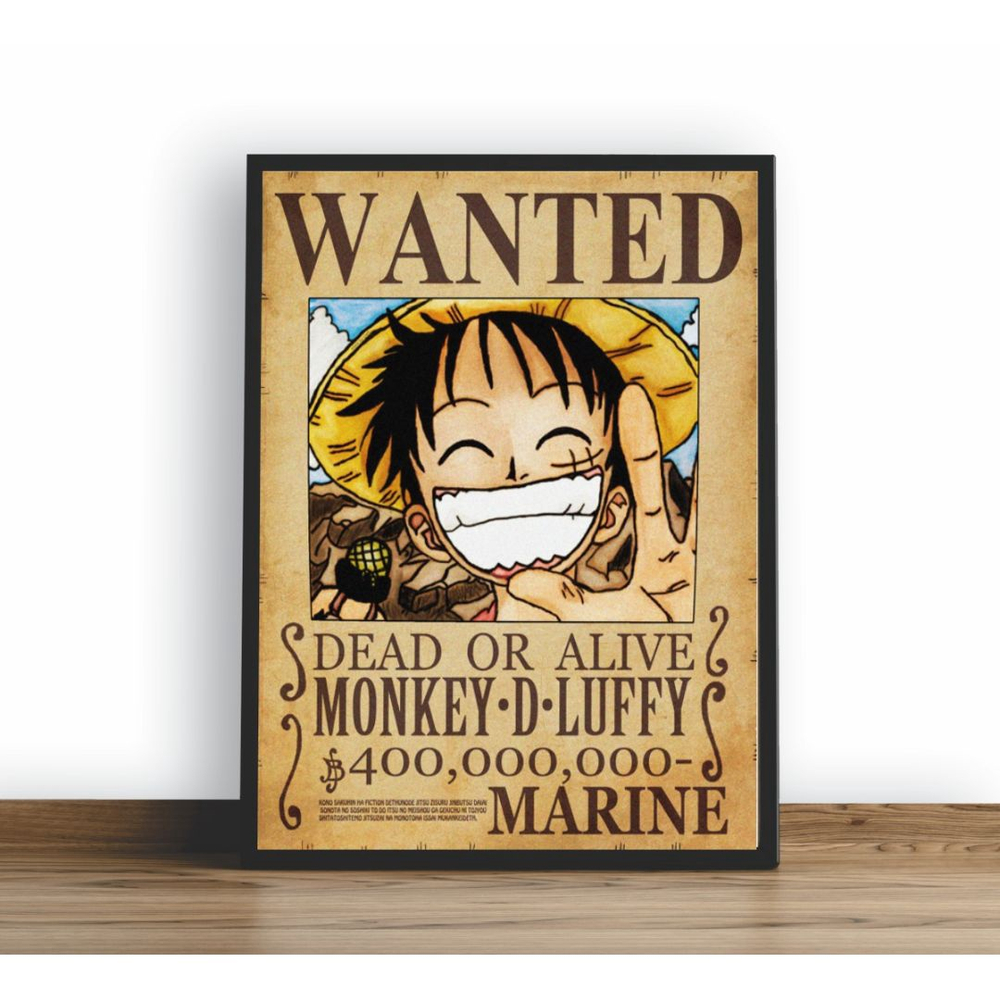 One Piece - Skypiea Poster Emoldurado, Quadro em