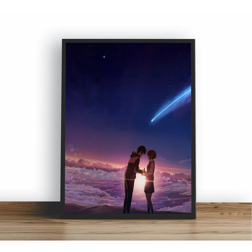 Quadro Decorativo A4 Your Name Kimi no na Wa