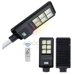 Luminária Publica Poste Energia Solar 60w Sensor e Controle IP66 Menor preço em Luminária Publica Poste Energia Solar 60w Sensor e Controle IP66