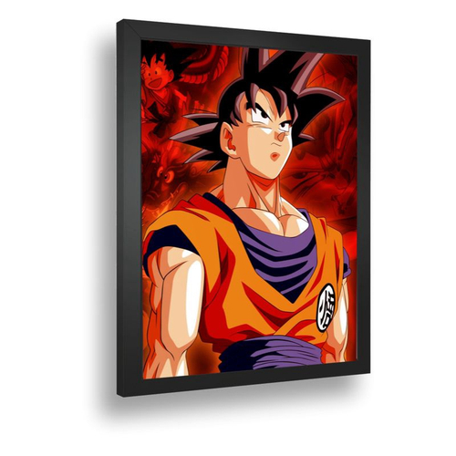 Desenho do Personagem Goku (dragon Ball) | Item de Decoração Nunca Usado  34574733 | enjoei