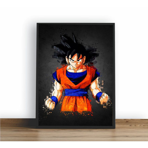 Quadro Decorativo Desenho Dragon Ball Z Poster