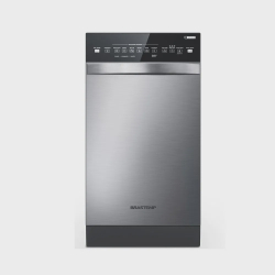Lava Louças Brastemp 10 Serviços com Ciclo Pesado Inox BLF10BR – 127 Volts Menor preço em Lava Louças Brastemp 10 Serviços com Ciclo Pesado Inox BLF10BR – 127 Volts