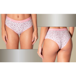 Kit 10 Calcinhas Tanga Larga Algodão Cotton Lisa/Estampada Sortidas Adulto