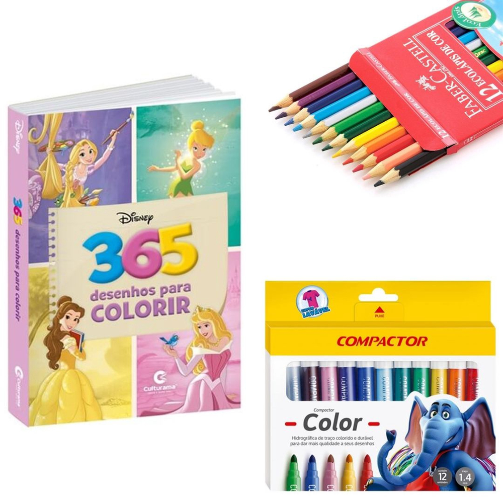 Livro para colorir 365 desenhos Barbie - Lapi Papelaria